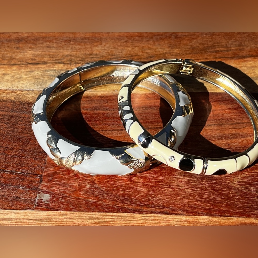Vintage Hinge Cuff Bracelets